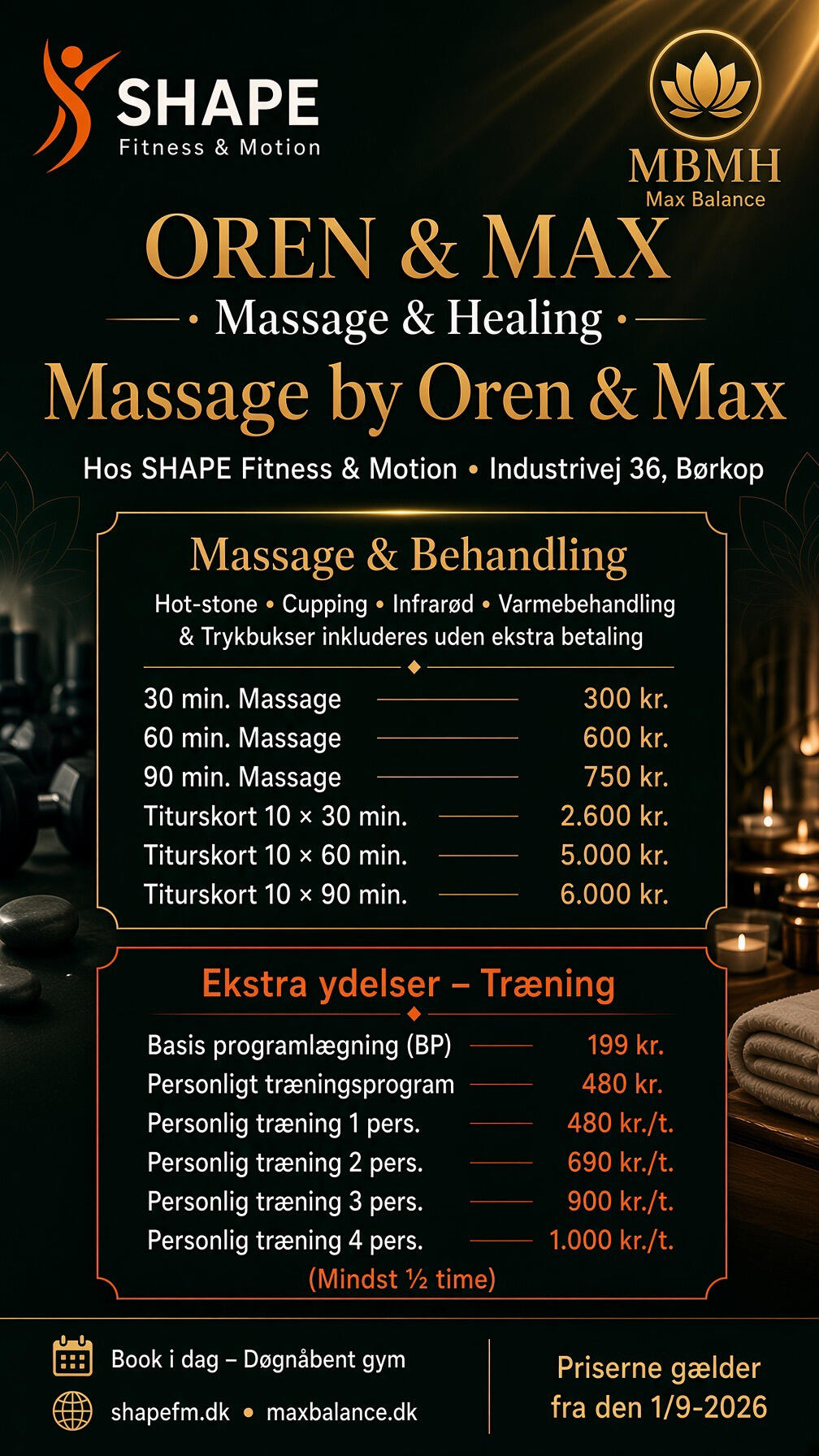 MAX BALANCE- MAX HEALING